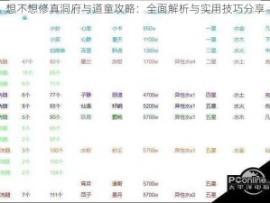 想不想修真洞府与道童攻略：全面解析与实用技巧分享