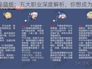 揭秘晶核：五大职业深度解析，你想成为谁？