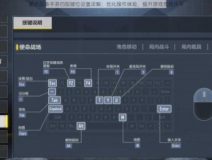 使命召唤手游四指键位设置详解：优化操作体验，提升游戏竞技水平