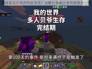 跨越星弧的龙肉何处寻觅？攻略分享揭示龙肉获取全方法