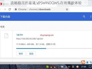 流畅稳定的高清 VPSWINDOWS 在线播放体验