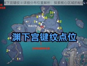 原神渊下宫键纹Ⅱ详细分布位置解析：探索核心区域的秘密之旅