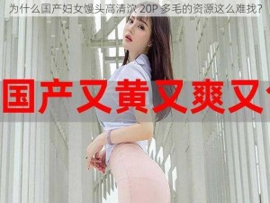 为什么国产妇女馒头高清泬 20P 多毛的资源这么难找？