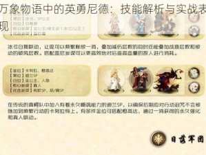 万象物语中的英勇尼德：技能解析与实战表现