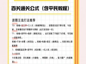 抖音游戏无敌老铁第一关攻略详解：闯关技巧与通关秘籍揭秘