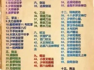 关于侠众道武功选择分享：探秘各派绝学，谁才是最强武功？