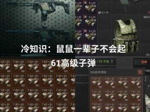 《暗区突围训练场实战解析：消耗与实战细节详解》