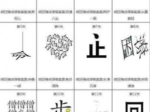 微信看图知成语太子第56关攻略大全：关卡答案详解及通关技巧