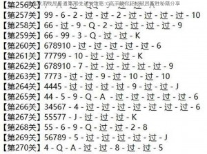 微信欢乐残局普通第70关通关攻略：高手教你轻松破局取胜秘籍分享