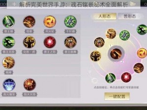 解析完美世界手游：魂石镶嵌秘术全面解析