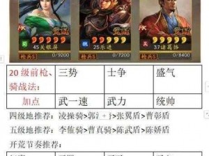 荣耀新三国：武将开荒攻略，这些事情必须了解