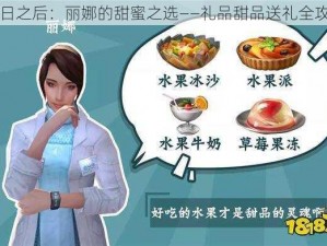 明日之后：丽娜的甜蜜之选——礼品甜品送礼全攻略