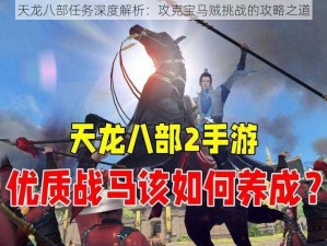 天龙八部任务深度解析：攻克宝马贼挑战的攻略之道