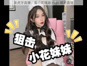 来虎牙直播，看小花妹妹 csgo 精彩直播