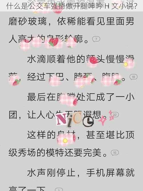 什么是公交车强摁做开腿呻吟 H 文小说？