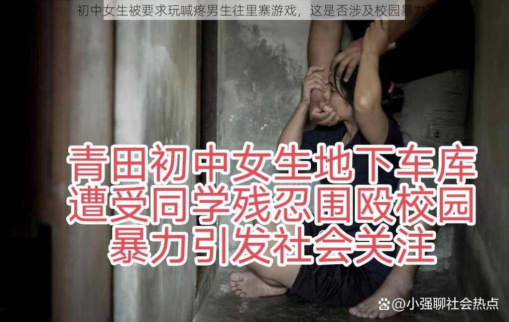 初中女生被要求玩喊疼男生往里寨游戏，这是否涉及校园暴力？