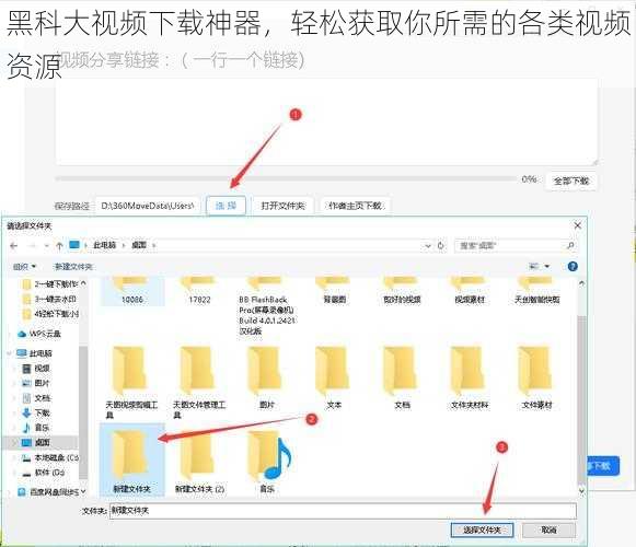 黑科大视频下载神器，轻松获取你所需的各类视频资源