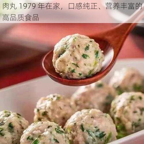 肉丸 1979 年在家，口感纯正、营养丰富的高品质食品