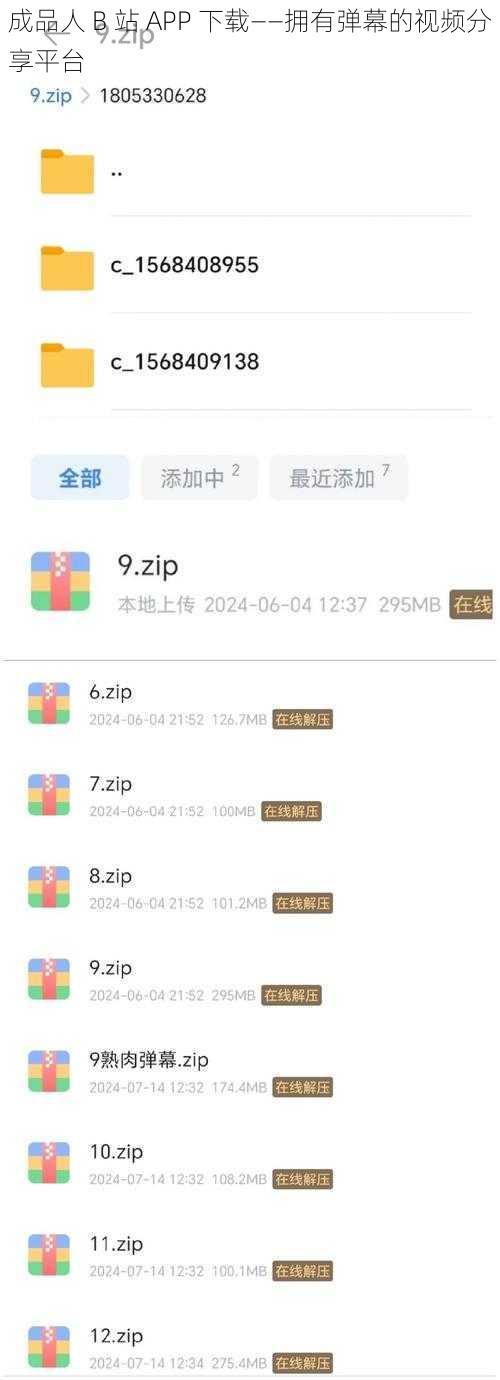 成品人 B 站 APP 下载——拥有弹幕的视频分享平台