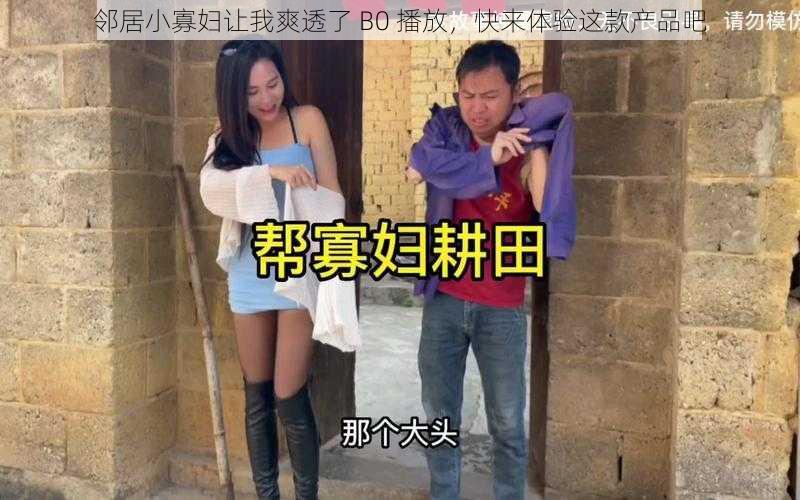 邻居小寡妇让我爽透了 B0 播放，快来体验这款产品吧