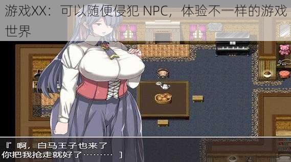 游戏XX：可以随便侵犯 NPC，体验不一样的游戏世界