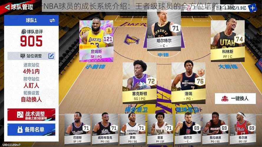 关于NBA球员的成长系统介绍：王者级球员的全方位培养之道