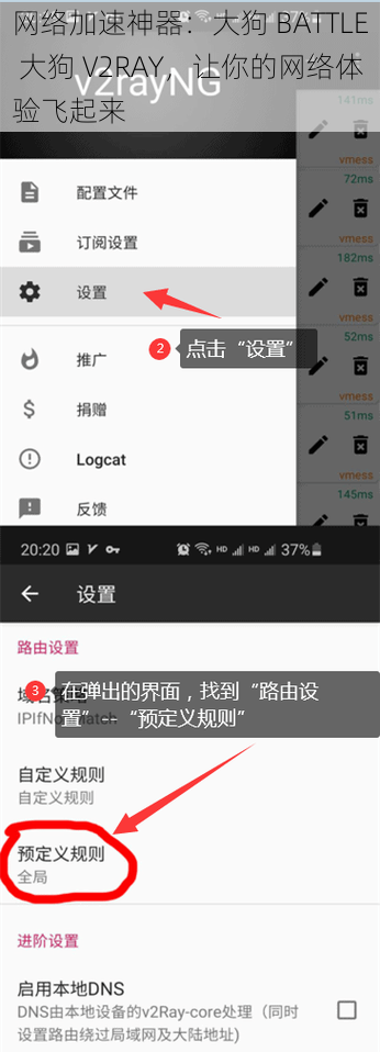 网络加速神器：大狗 BATTLE 大狗 V2RAY，让你的网络体验飞起来