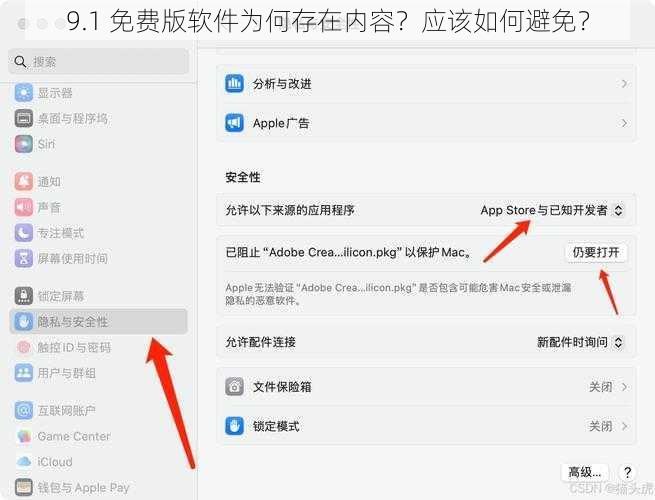 9.1 免费版软件为何存在内容？应该如何避免？