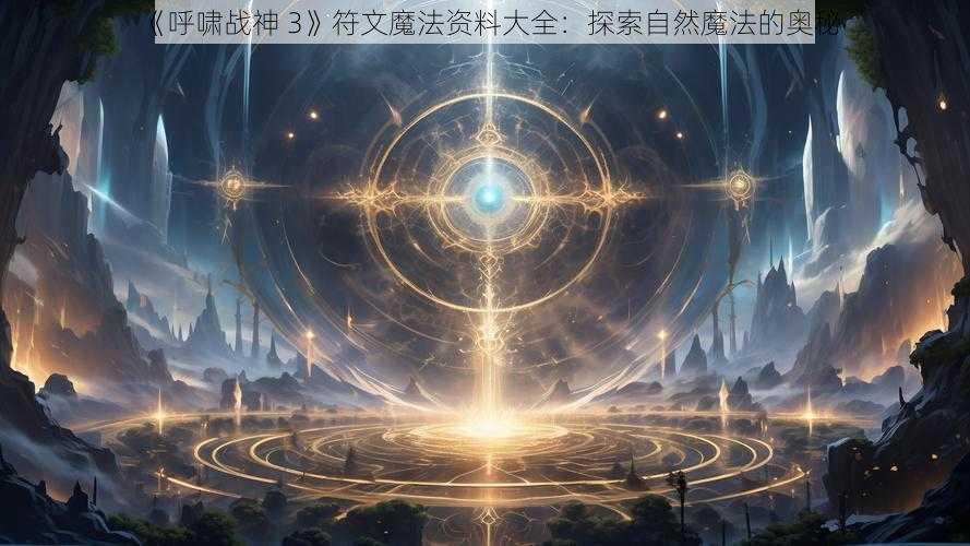 《呼啸战神 3》符文魔法资料大全：探索自然魔法的奥秘