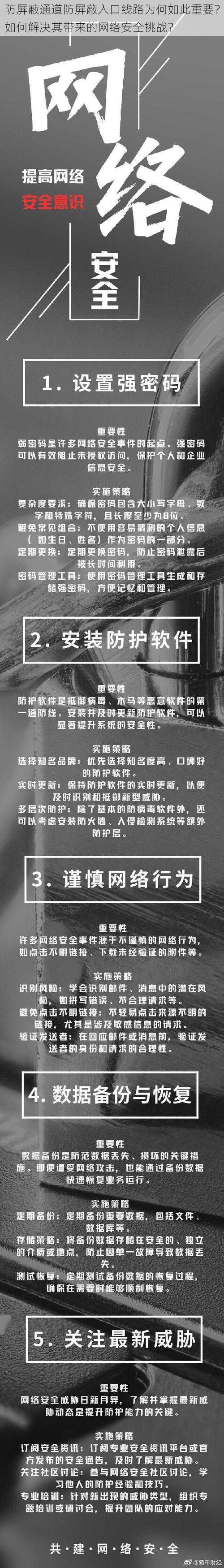 防屏蔽通道防屏蔽入口线路为何如此重要？如何解决其带来的网络安全挑战？