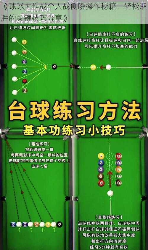 《球球大作战个人战侧瞬操作秘籍：轻松取胜的关键技巧分享》