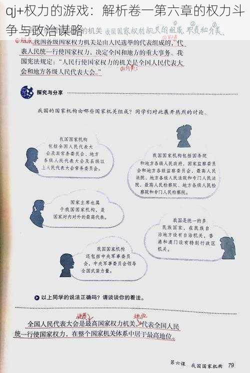 qj+权力的游戏：解析卷一第六章的权力斗争与政治谋略